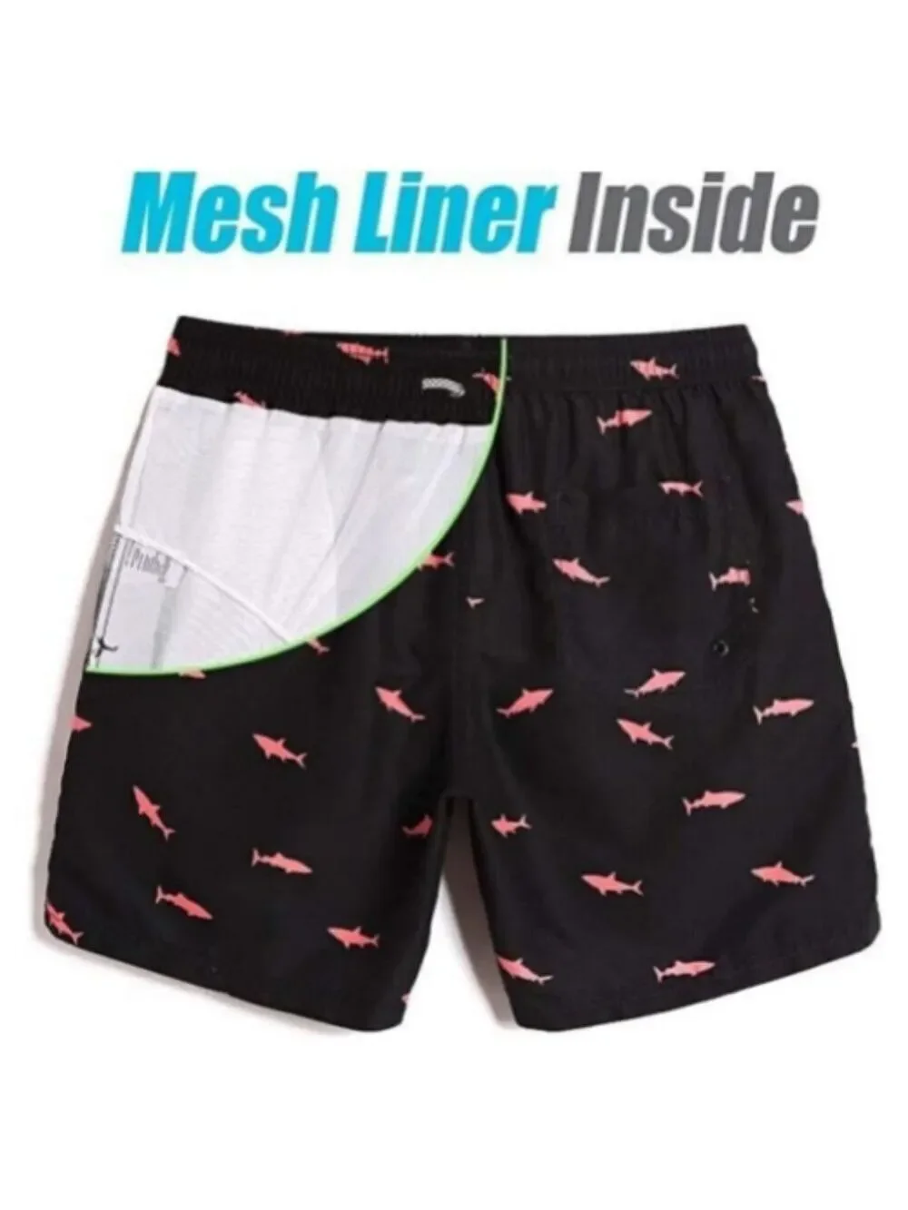 ✨✨MaaMgic Men's Swim Trunks Black S M & 2XL